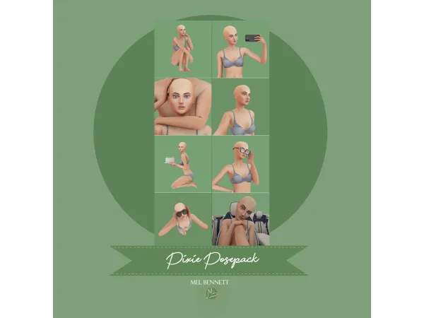 Mix Pixie Posepack - The Sims 4 Custom Content