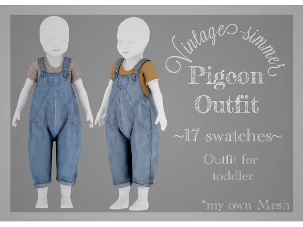 Pigeon Outfit by Vintage-simmer