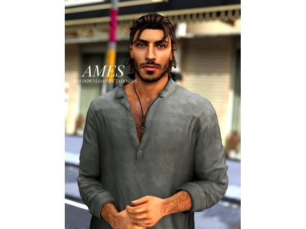 Alpha Ames u2661 (Sim Download) - The Sims 4 Custom Content