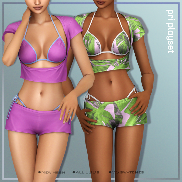 Alpha Pri Playset by simsfinds - The Sims 4 Custom Content