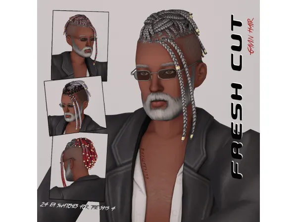 Maxis Match FRESH CUT SET Gavin by daylifesims - The Sims 4 Custom Content