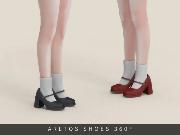 Maxis Match Cute Mary Jane Female by Arltos - The Sims 4 Custom Content