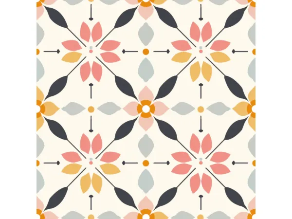 Mix Pastel Lattice Wallpaper by midnightpixie85 - The Sims 4 Custom Content