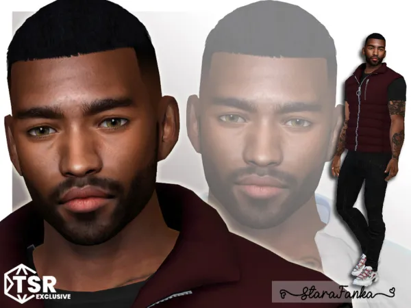 Alpha Drake Waller by starafanka - The Sims 4 Custom Content