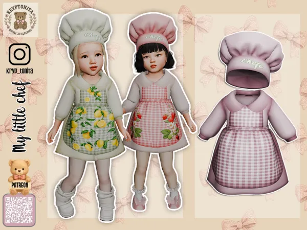 Mix my little chef - The Sims 4 Custom Content