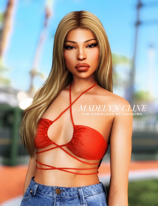 Alpha Madelyn Cline ♡ (Sim Download) by shopwithflynnn - The Sims 4 custom content