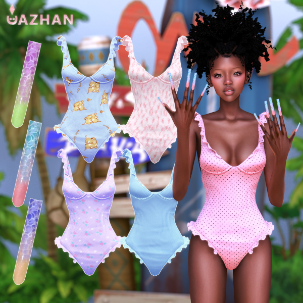 Alpha [SUMMER] by simsfinds - The Sims 4 Custom Content