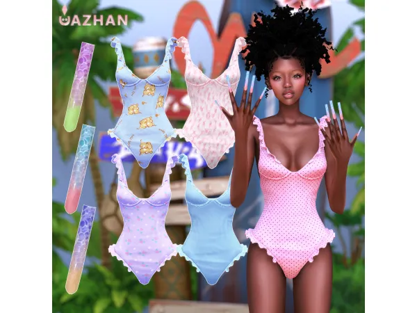 Alpha [SUMMER] by cazhancc - The Sims 4 Custom Content