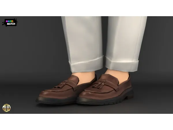 Maxis Match Cole Shoes by Modco Studios - The Sims 4 Custom Content