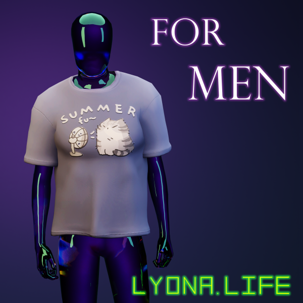 Maxis Match SommerFun Tshirt by lyonalife - The Sims 4 Custom Content