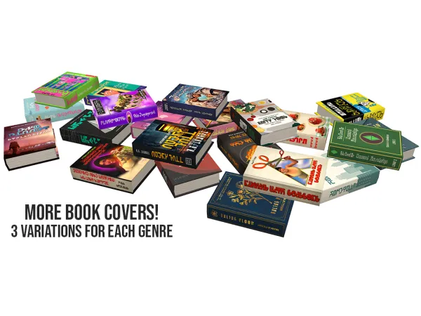 Sims 2 Mix  CC: What We Need Isu2026 More Books by episims