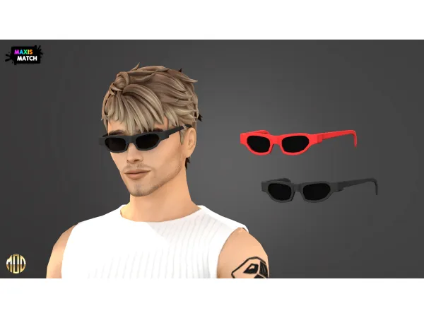 Maxis Match Sunglasses by Modco Studios - The Sims 4 Custom Content