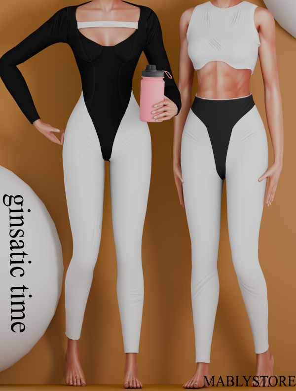 Alpha ginastic time by simsfinds - The Sims 4 Custom Content