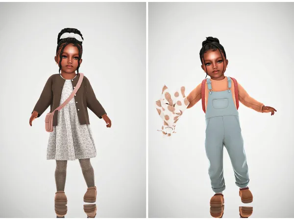 Maxis Match Toddler Autumnal Lookbook by simsimulation - The Sims 4 Custom Content