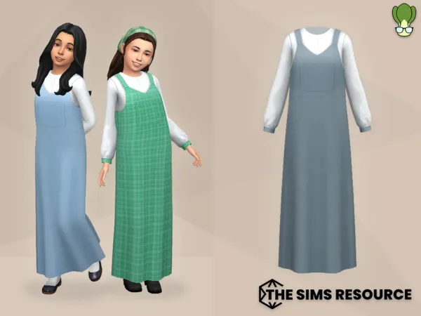 Maxis Match Modest Wear Child Dress 2 by kapakijo - The Sims 4 Custom Content