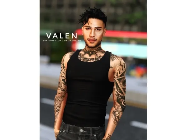 Alpha Valen u2661 (Sim Download) - The Sims 4 Custom Content