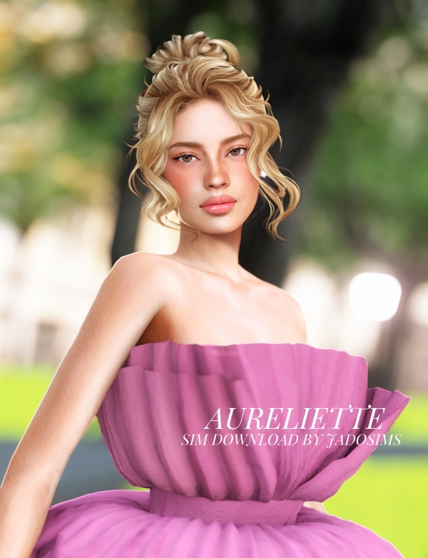 Alpha Aureliette (Sim Download) by shopwithflynnn - The Sims 4 Custom Content