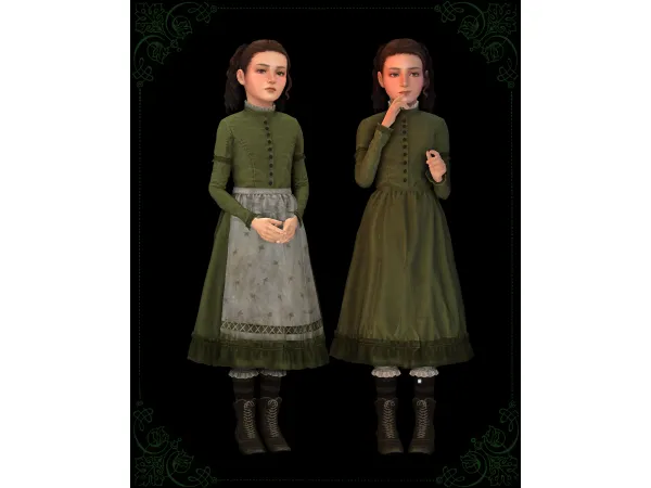 Mix Clara by moriel - The Sims 4 Custom Content