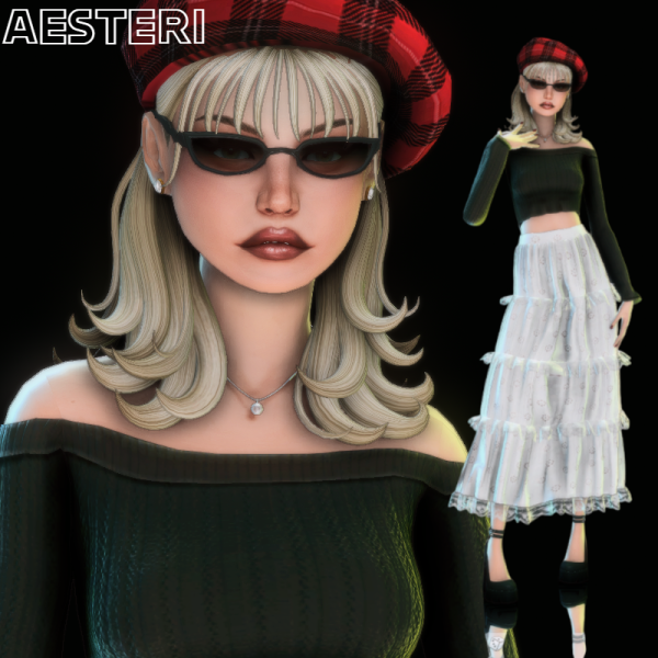 Mix Marian Corbyn by aesteri - The Sims 4 Custom Content