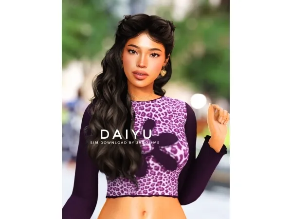 Alpha Daiyu u2661 (Sim Download) - The Sims 4 custom content