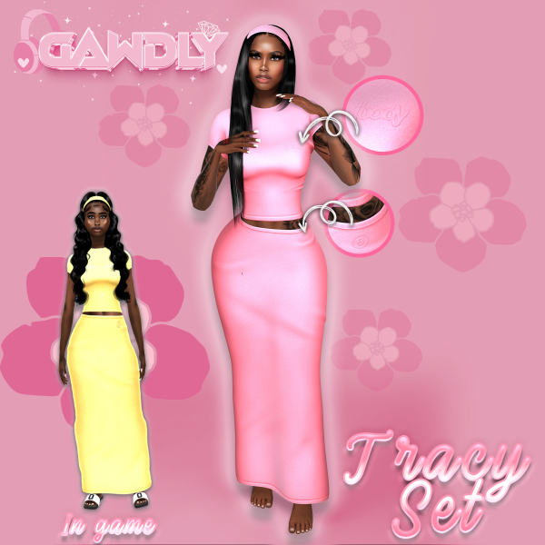 Maxis Match Tracy Set by simsfinds - The Sims 4 Custom Content