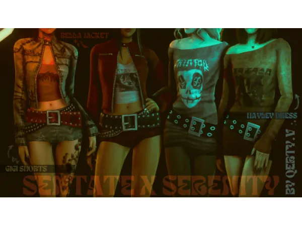 Serenity x Sentate Trinity Collection by qertyv - The Sims 3 Custom Content