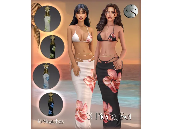 Alpha CAMUFLAJE Golden Tide Big Collection - The Sims 4 Custom Content