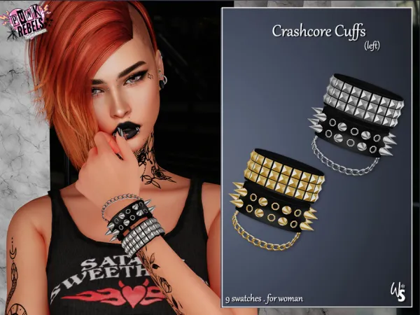 Crashcore Cuffs AF (left)