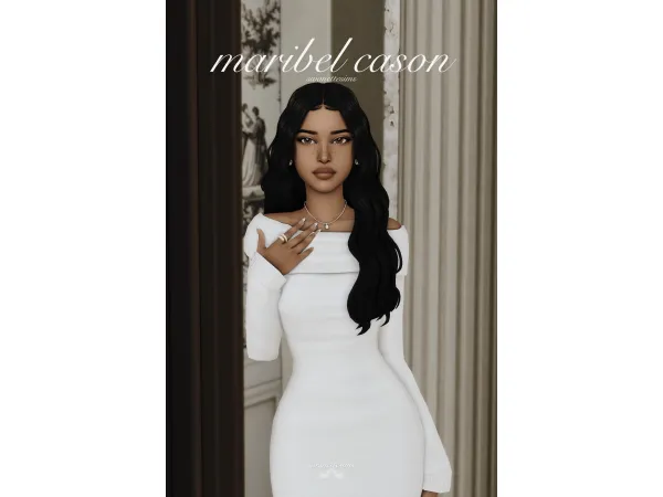 Maxis Match maribel cason sim download by swanettesims - The Sims 4 Custom Content