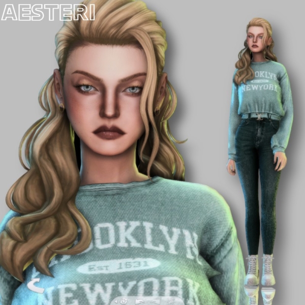 Mix Estel Lavellan by aesteri - The Sims 4 Custom Content