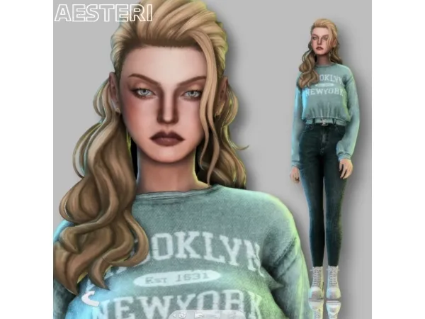 Mix Estel Lavellan by Aesteri - The Sims 4 Custom Content