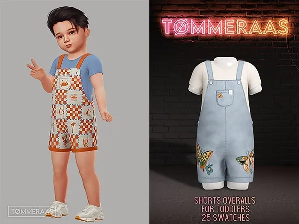 Tu00d8MMERAAS | Shorts Overalls for Toddlers
