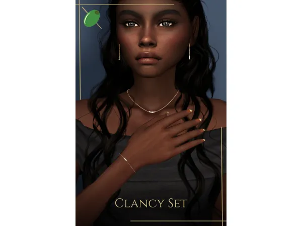 Mix Clancy Set - The Sims 4 Custom Content