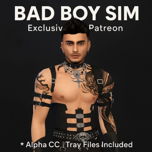 Alpha Damian + Folder by yolimi - The Sims 4 custom content