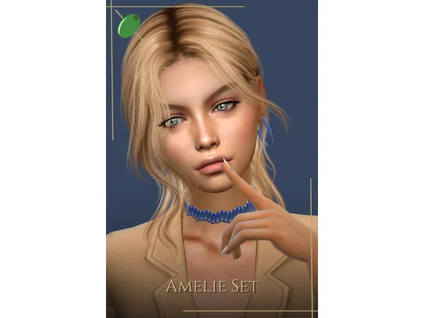 Mix Amelie Set - The Sims 4 Custom Content