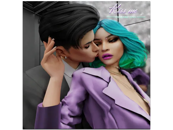 Mix Kiss me - The Sims 4 Custom Content