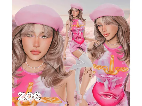 Alpha zoe simestry - The Sims 4 Custom Content