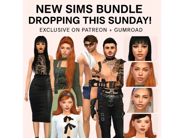Mix BUNDLE OF THE WEEK by yolimi - The Sims 4 Custom Content