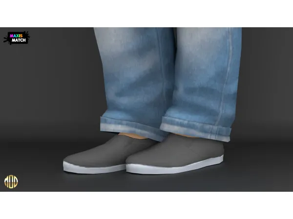Maxis Match Leon Set Shoes by Modco Studios - The Sims 4 Custom Content