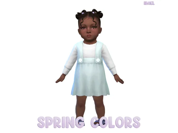 Maxis Match Infant Overalls by Ibael - The Sims 4 Custom Content