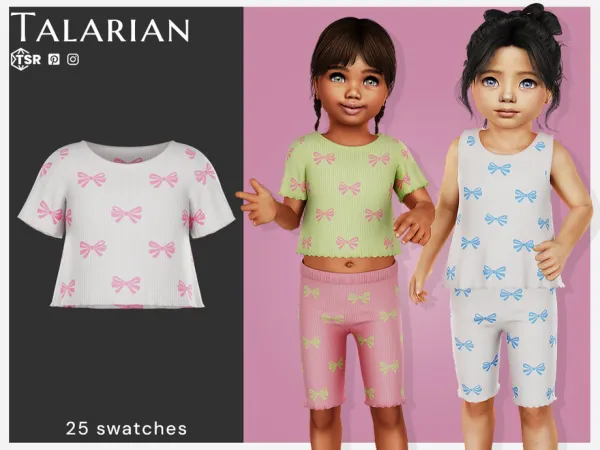 Mix Margaret T Shirt (toddler) by talarian - The Sims 4 Custom Content