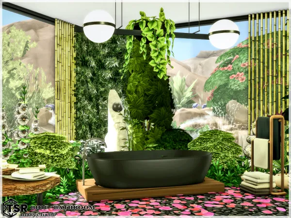 Alpha BH11 Bathroom - The Sims 4 Custom Content