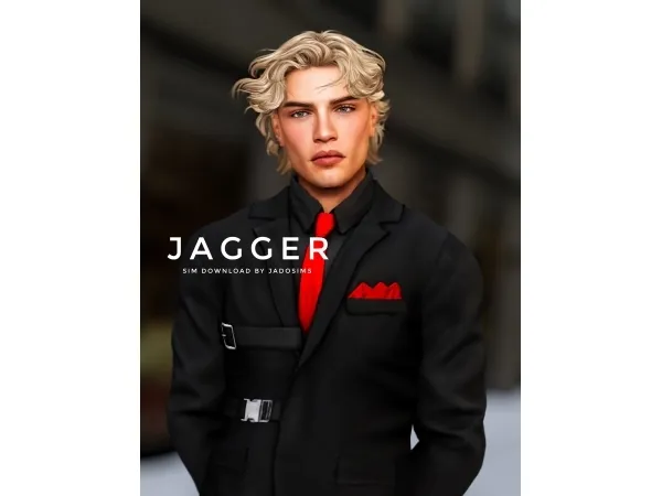 Alpha Jagger u2661 (Sim Download) - The Sims 4 custom content