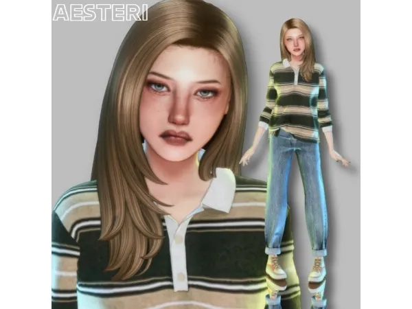Mix Hannah Loondyn - The Sims 4 Custom Content