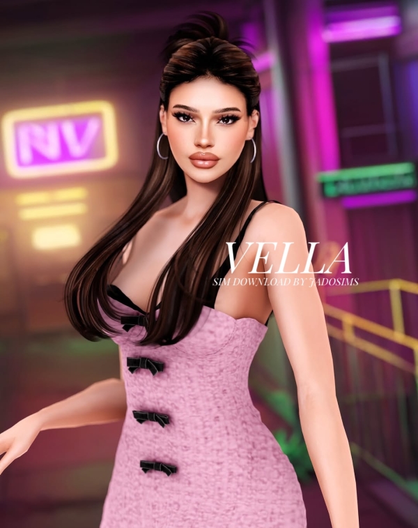 Alpha Vella (Sim Download) by shopwithflynnn - The Sims 4 Custom Content