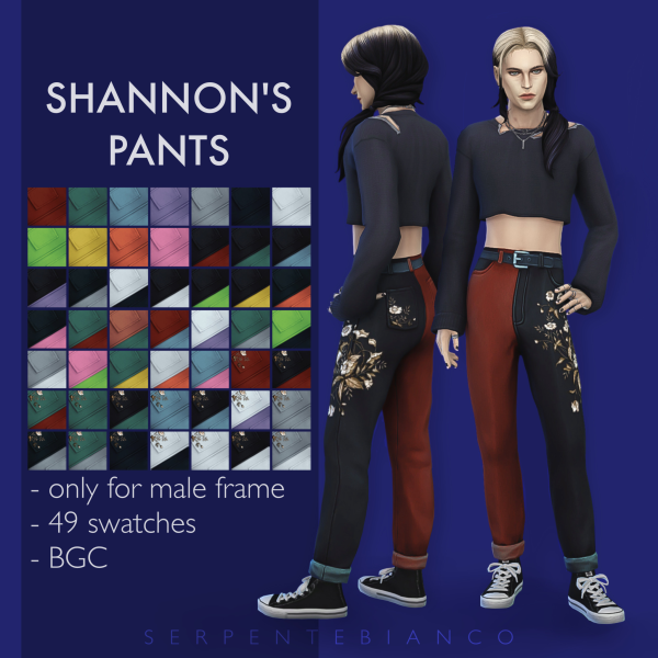 Maxis Match Shannon's pants by simsfinds - The Sims 4 Custom Content