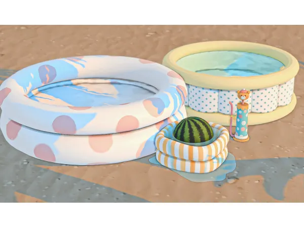 Maxis Match lucky3 u201cSummer is summeringu201d collection - The Sims 4 Custom Content