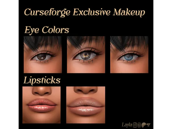 Curseforge Exclusive Makeup - 01 by qLayla