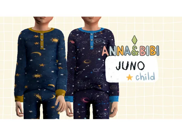 Maxis Match Juno Child AnnaBibi - The Sims 4 Custom Content