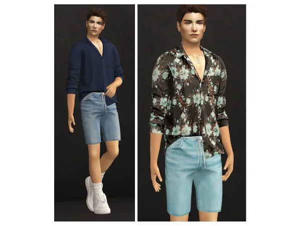 AM Top Bottom by boutiqueamelie - The Sims 2 Custom Content